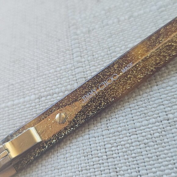 Jimmy Choo Women Eyeglasses Frame Brown Tone ENG 54[]16 135 Glasses made Italy - Picture 12 of 13